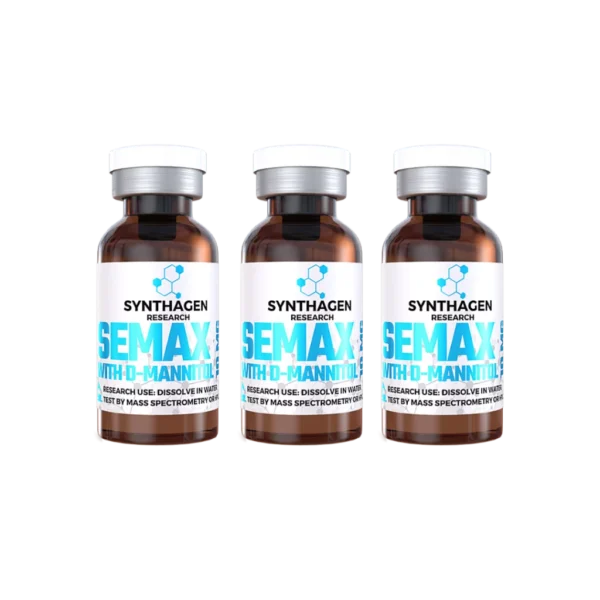Semax peptide nasal spray bottle for research