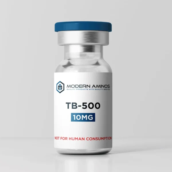 TB-500 peptide vial thymosin beta-4 for research